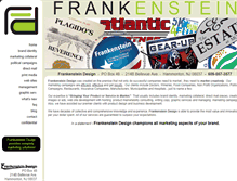Tablet Screenshot of frankensteindesign.net